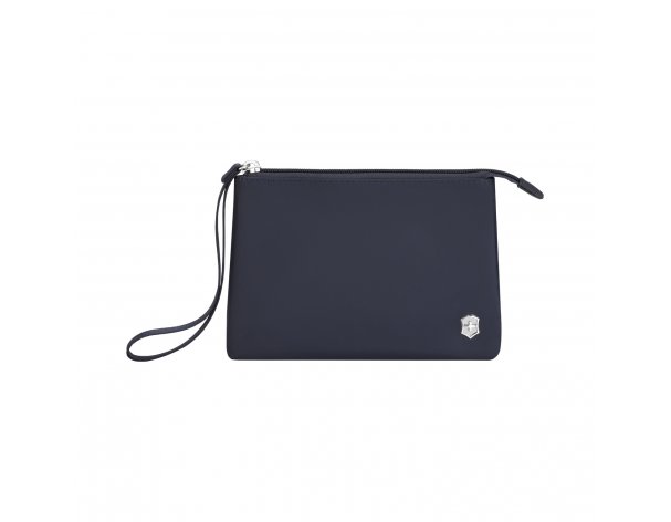 Рюкзак Victorinox Victoria Signature Compact Backpack, 30x16x38 см, нейлон/кожа, синий (612204)