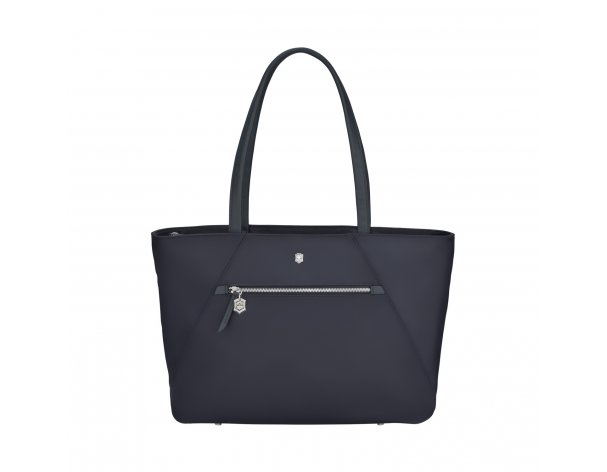 Сумка женская Victorinox Victoria Signature Tote, 51x15x30 см, нейлон/кожа, синяя (612206)