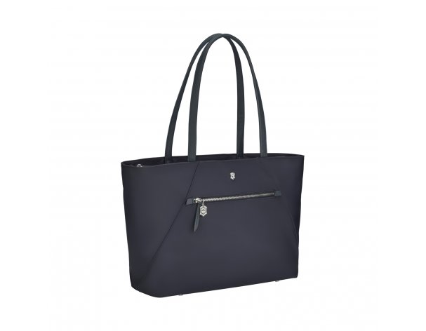 Сумка женская Victorinox Victoria Signature Tote, 51x15x30 см, нейлон/кожа, синяя (612206)