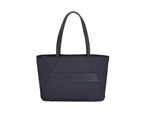 Сумка женская Victorinox Victoria Signature Tote, 51x15x30 см, нейлон/кожа, синяя (612206)