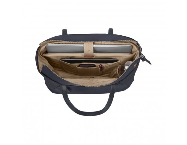 Сумка женская Victorinox Victoria Signature Tote, 51x15x30 см, нейлон/кожа, синяя (612206)