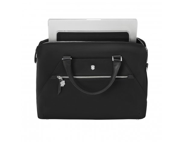 Briefcase Victorinox Victoria Signature, 42x13x30 cm, nylon/leather, black (612209)