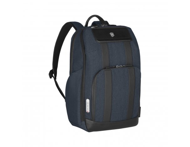 Рюкзак Victorinox Architecture Urban 2 Deluxe Backpack 15”, 31x23x46 см, полиэстер/кожа, синий (612669)
