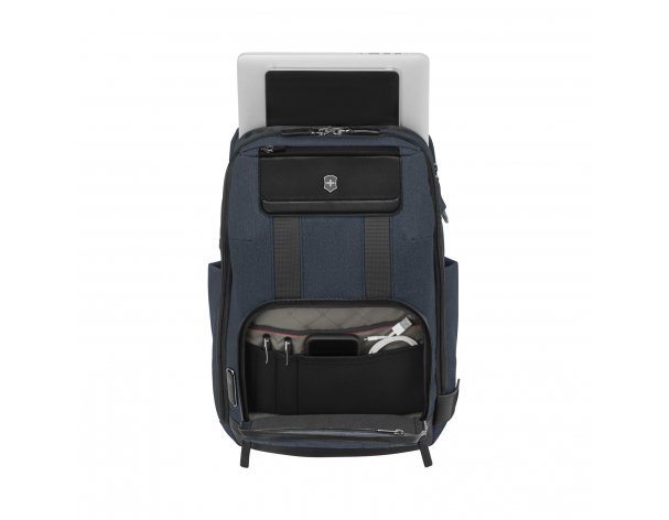 Рюкзак Victorinox Architecture Urban 2 Deluxe Backpack 15”, 31x23x46 см, полиэстер/кожа, синий (612669)