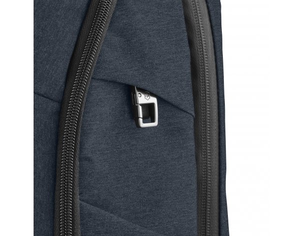 Рюкзак Victorinox Architecture Urban 2 Deluxe Backpack 15”, 31x23x46 см, полиэстер/кожа, синий (612669)