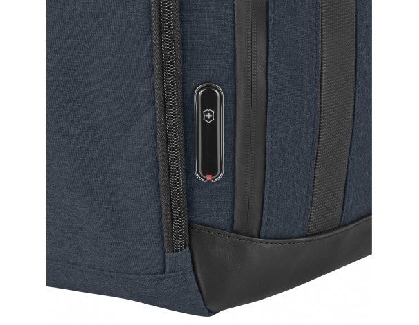 Рюкзак Victorinox Architecture Urban 2 Deluxe Backpack 15”, 31x23x46 см, полиэстер/кожа, синий (612669)