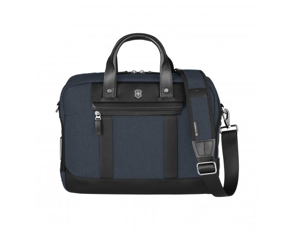 Портфель Victorinox Architecture Urban2 15'', 42x13x31 см, полиэстер/кожа, синий (612671)