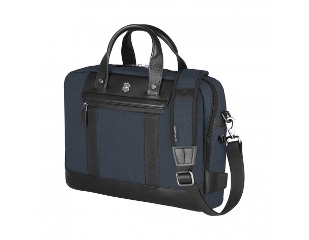 Портфель Victorinox Architecture Urban2 15'', 42x13x31 см, полиэстер/кожа, синий (612671)