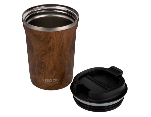 Thermal mug Asobu Cafe Compact 380 ml wood RA-288568