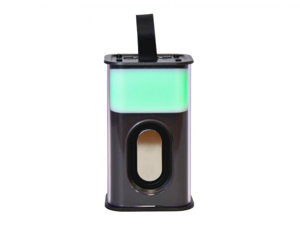 Колонка беспроводная Evolt Sonaс RGB подсветкой, черный (975717)