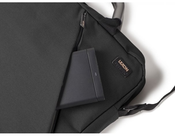 Bag laptop Lexon Premium+16, black (LN2703N)