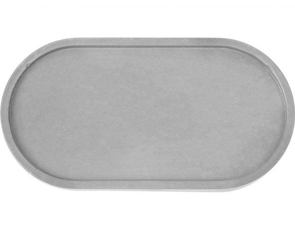 Set of candles on a stand Kiana Aris (white, gray)