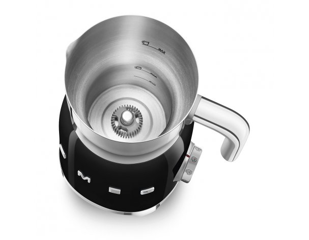 Вспениватель молока Smeg MFF11BLEU черный