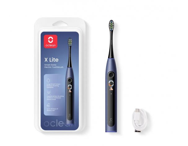 Electric toothbrush Oclean X Lite dark blue