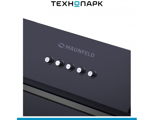 Вытяжка встраиваемая Maunfeld Trapeze 601GG Black/черный