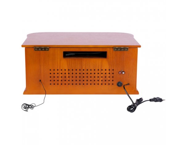 Vinyl Record Player Alive Audio Oldtimer Wood AA-OLD-01-WD