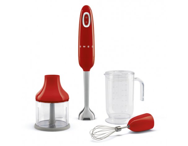 Hand blender Smeg HBF03RDEU red