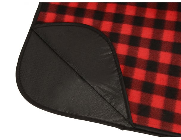 Blanket picnic Recreation, red/black (5-839301)