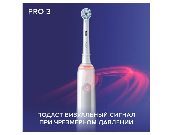 Набор электрических зубных щеток Oral-B Pro 3/D505.523.3H Black+White 2 шт