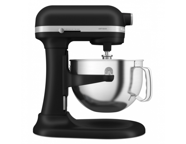 Planetary mixer KitchenAid Artisan 5KSM60SPXEBM 5.6 l, matte black