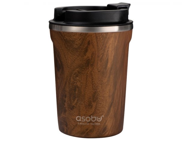 Thermal mug Asobu Cafe Compact 380 ml wood RA-288568
