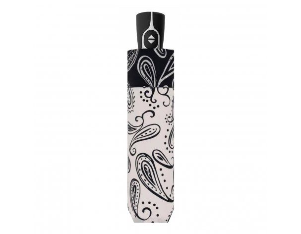 Umbrella mechanical Doppler Fiber Mini 5x5x25 cm, black and white (726465BW03)