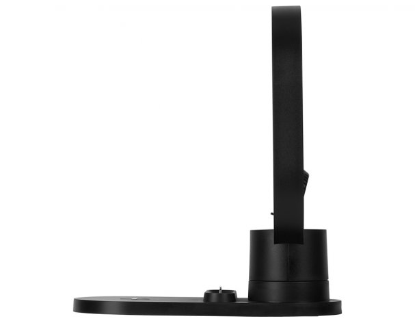 Charging station wireless 4-in-1 Evolt Portal with lamp, 15 W, black (592207)