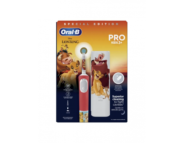 Щетка зубная электрическая Oral-B Vitality PRO Kids Lion King