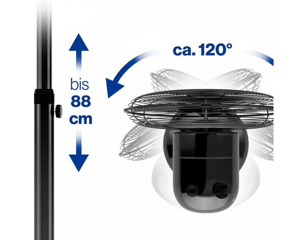 Ventilator ProfiCare PC-VL 3064 MS schwarz
