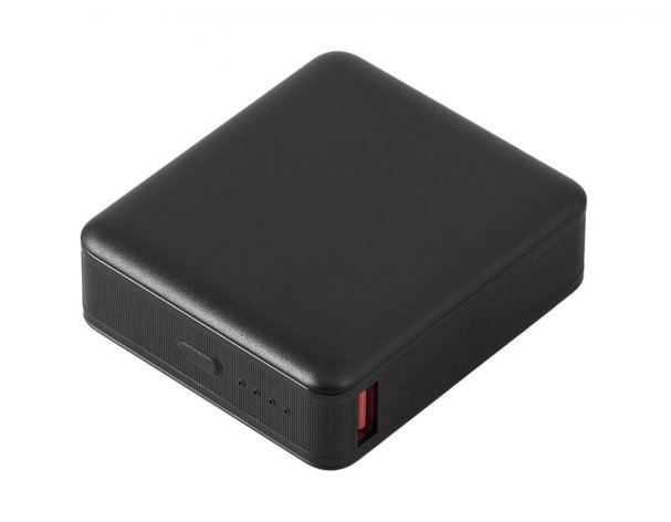 Battery external Evolt Brick 10 with quick charge QC/PD, 10000 mAh, black (392317)