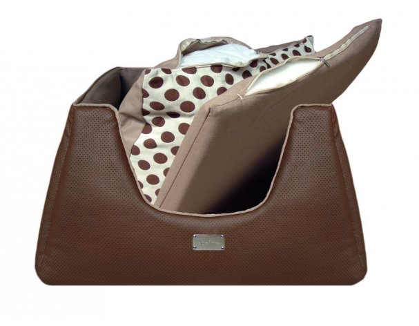 Pet bed AntePrima Ghibli, chocolate, 62х62х32 cm RA-325163