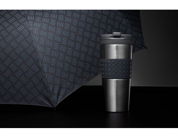 Folding umbrella Hard Work, gray RA-92119