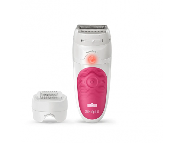 Эпилятор Braun S5 SES 5-600 белый/розовый