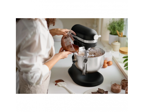 Planetary mixer KitchenAid Artisan 5KSM60SPXEBM 5.6 l, matte black