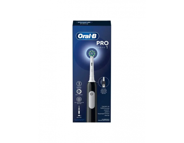 Щетка зубная электрическая Oral-B Pro 1 черная