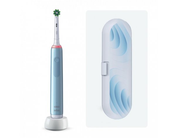 Electric Toothbrush Oral-B Pro 3 blue + Travel case