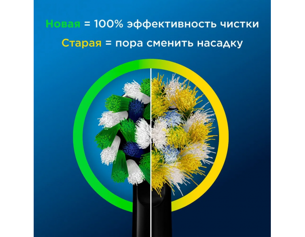 Набор электрических зубных щеток Oral-B Vitality Pro Duo черная и сиреневая + насадки Oral-B EB50BRB CrossAction Black, 2 шт + насадки Oral-B Cross Action EB50RX-2, 2 шт