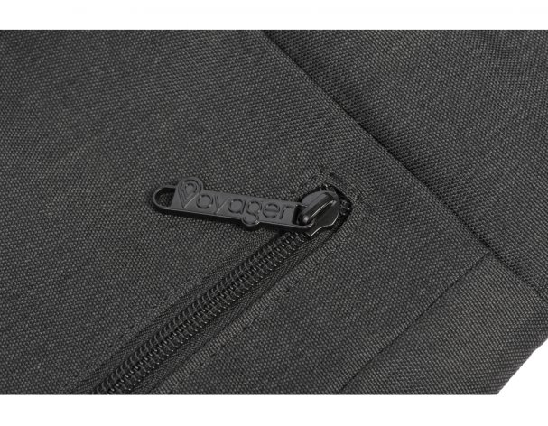 Backpack Voyager Teen for a 15.6" laptop with a side zipper, dark gray (932140)