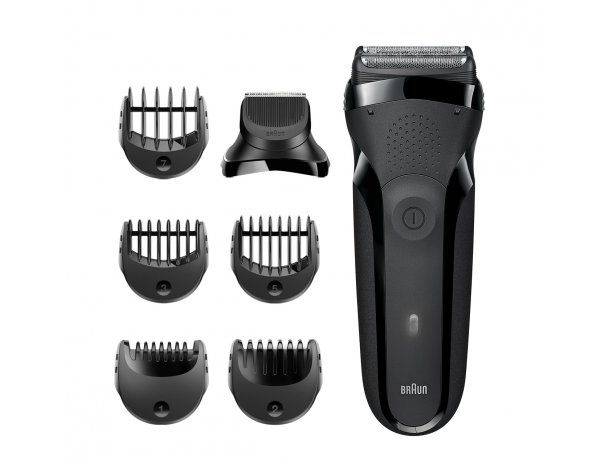 Электробритва Braun Series 3 Shave&Style 300bt + насадка-триммер и 5 гребней