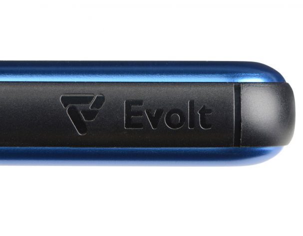 Аккумулятор внешний Evolt Forge v.2 металл, 10000mah, синий (591202)