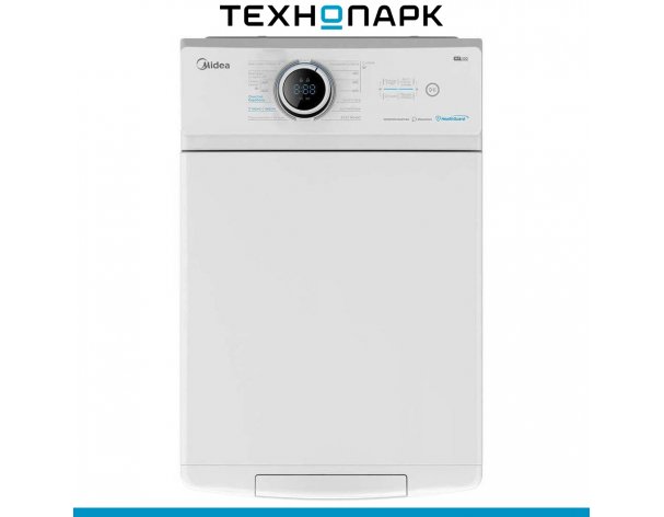 Машина стиральная Midea MF100T80BS/W