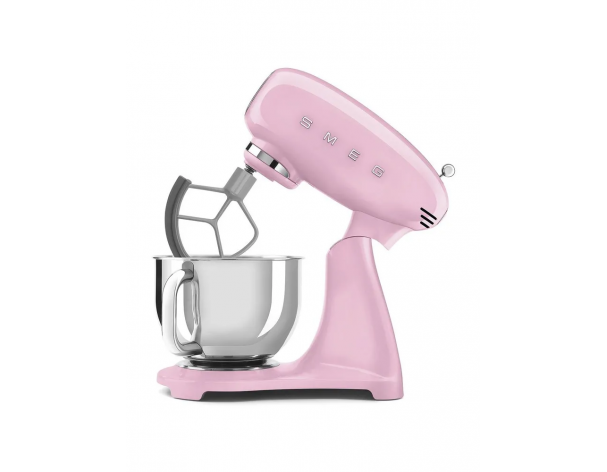 Миксер планетарный Smeg SMF05PKEU розовый