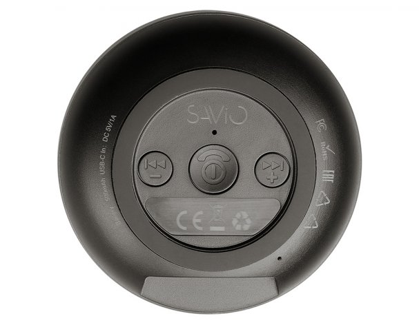 Speaker portable Savio Ironwood N, 5 W, dark grey (871109)