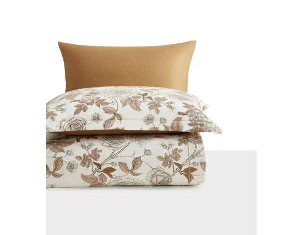 Bedding set Arya Exclusive Cherish single white, light brown 8680943246936