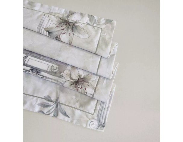 Bedding set Arya Treasure Atina family yellow, grey 8680943260789