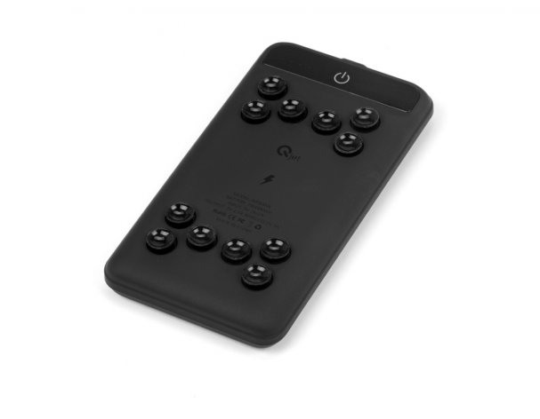 Portable Wireless Charger Qjet Airbank, 10000 mAh, Black (5910627)