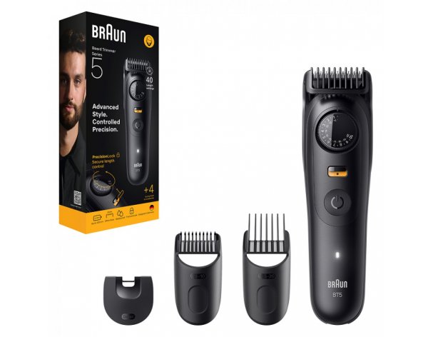 Триммер электрический Braun BT5520 Black Matte
