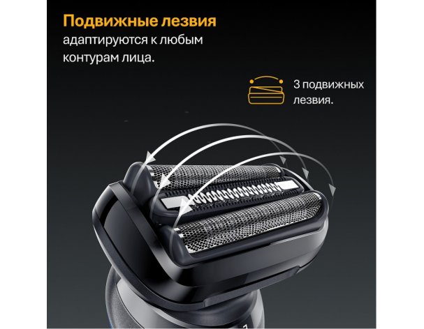 Бритва электрическая Braun Series 5 52-B1600s Blue/синий