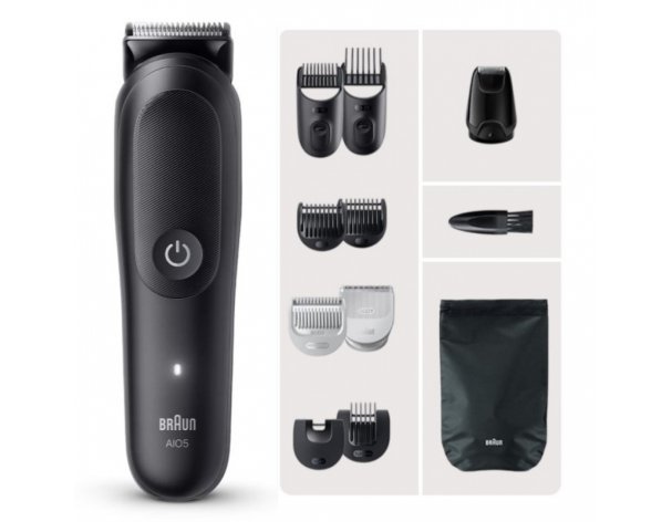 Триммер электрический Braun AIO5540 MULTI BLKMAT