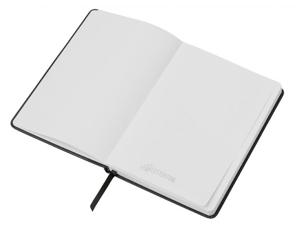 Gift set Lettertone Tesla with an A5 notepad, pen, and 10,000 mAh power bank, black